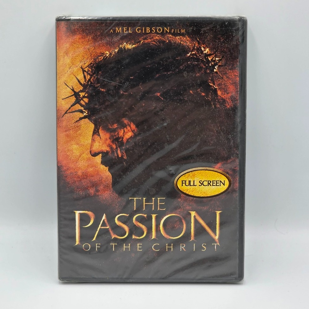 The Passion of the Christ DVD 2004 Fullscreen Edition Mel Gibson Jim Caviezel